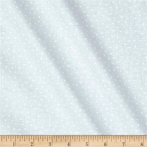 white on star quilt fabric